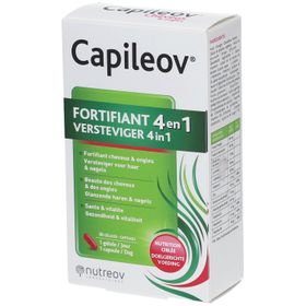 Nutreov Capileov Cheveux & Ongles Fortifiant 4 en 1