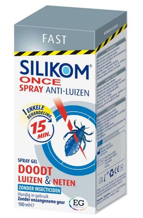 Silikom Once Spray | Anti-Luizen en Neten