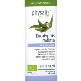 Physalis® Eucalyptus Radiata Essentiële Olie Bio