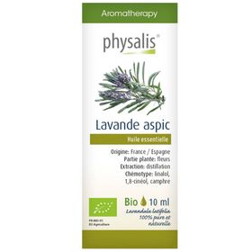 Physalis® Lavande Aspic Huile Essentielle Bio