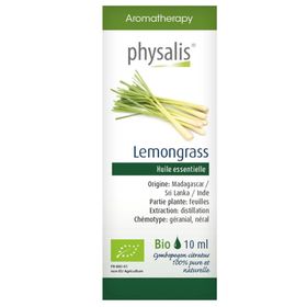 Physalis® Lemongrass Huile Essentielle Bio