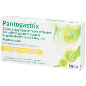 Teva Pantogastrix 20mg