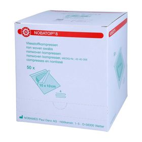 Nobatop 8 Compresse Stérile 2 N/W 10x10,0cm 9300110