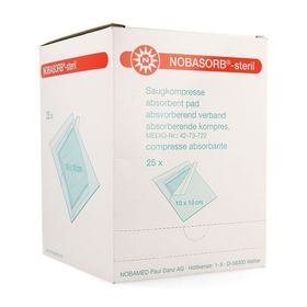 Noba CP Absorbant Stérile 10x10cm 9350960