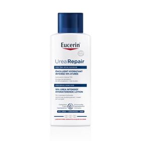 Eucerin UreaRepair Émollient Hydratant Intense 10% d'Urée Peau Très Sèche, Rugueuse