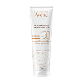 Avène Zon SPF50+ Minerale melk Zeer hoge zonnebescherming | Gevoelige intolerante huid