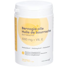 Natural Energy Bernagie Olie 1000mg + Vitamine E