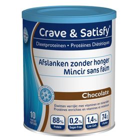 Crave & Satisfy Dieetproteïnen  Chocolade