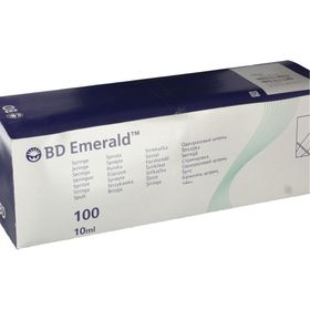 BD Emerald Seringue Jetable Sans Aiguille 10ml Luer