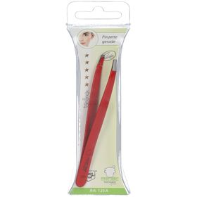 Morser Pince A Epiler Topinox Rouge Droit N125A