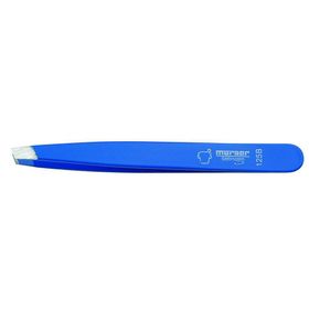 Morser Pince A Epiler Topinox Bleu Oblique Inox 125B