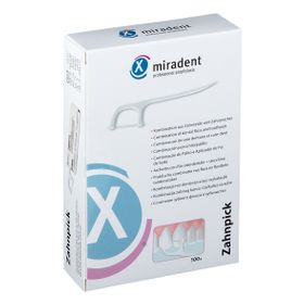 Miradent Cure-dents Avec Soie Dentaire