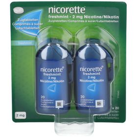 Nicorette® Freshmint Zuigtabletten 2mg - DUO