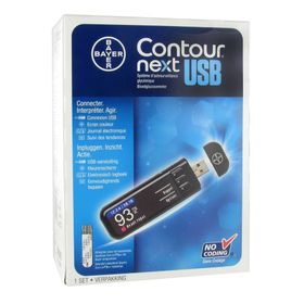 Bayer Contour Next USB Glucosemeter mg/dl