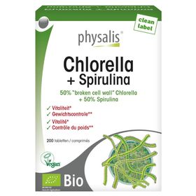 Physalis® Chlorella + Spirulina Bio