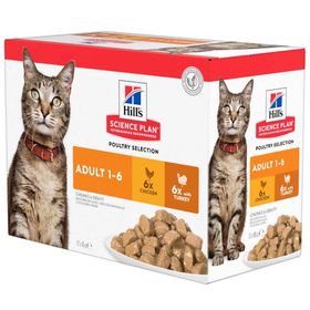 Hill's Science Plan Feline Adult Optimal Care Multipack