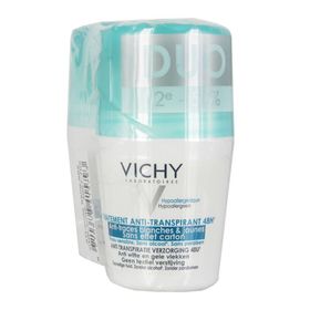 Vichy Deodorant Anti-Transpiratie Anti-Witte en Gele Vlekken 48h Duo