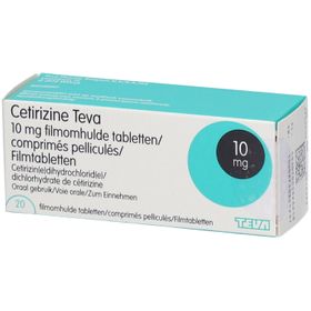 Cetirizine Teva 10 mg