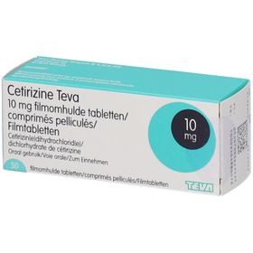 Cetirizine Teva 10mg