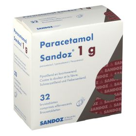 Paracetamol Sandoz 1g