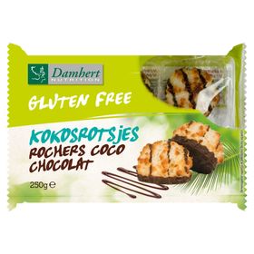 Damhert Glutenvrije Kokosrotsjes Chocolade