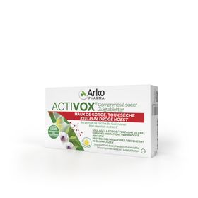 Activox Zuigtablet Keelpijn & Droge Hoest