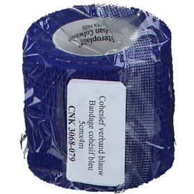 Covarmed Cohesief Verband 5cm x 4,5m Blauw 1609a