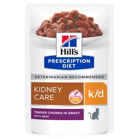 Hill's Prescription Diet Feline K/D Kidney Care Beef