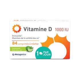 Vitamine D 1000iu