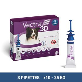 Vectra® 3D Solution Spot-On pour Chiens de 10-25 kg