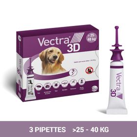 Vectra® 3D Solution Spot-On pour Chiens de 25-40 kg