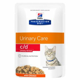Hill's Prescription Diet C/D Urinary Stress Feline met Kip