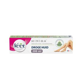 Veet Pure Crème Dépilatoire Corps et Jambes Peaux Sèches