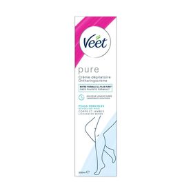 Veet Pure Crème Dépilatoire Corps et Jambes Peaux Sensibles