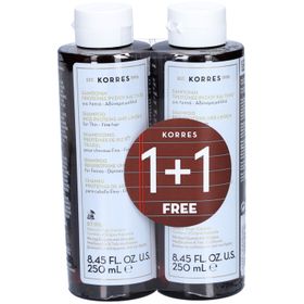 Korres Rice Proteins & Linden Shampooing 1+1 GRATUIT