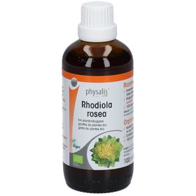 Physalis® Rhodiola Rosea Gouttes de Plantes Bio