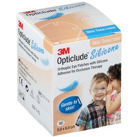 Opticlude Silicone Pansement Orthoptique Mini 5cm x 6cm 2737ST50