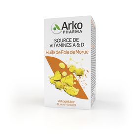 Arkogélules Huile Foie Morue