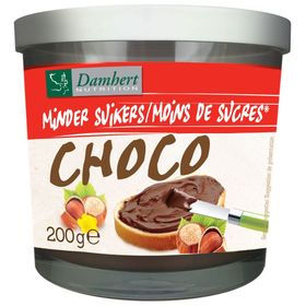 Damhert Moins de Sucres Pâte Chocolat Noisette avec Maltitol