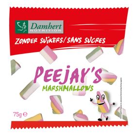 Damhert Peejay’s Marshmellows Zonder Suiker