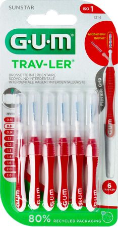 GUM Trav-Ler Brossette Interdentaire 0,8 mm