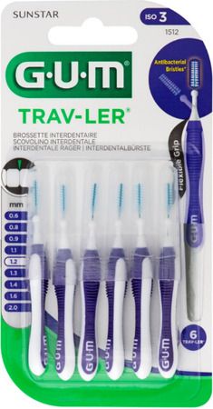 GUM Trav-Ler Brossette Interdentaire 1,2 mm