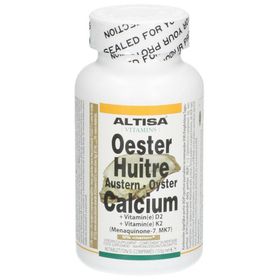 Altisa® Calcium Coquille D'Huître + Vitamine D2 + Vitamine K2
