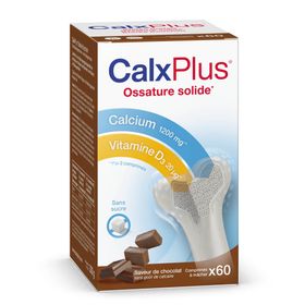 CalxPlus Chocolat | Calcium | Os | Calcium – Vitamine D et Vitamine K