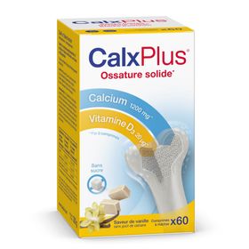 CalxPlus Vanille | Calcium | Os | Calcium – Vitamine D et Vitamine K