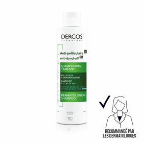 Vichy Dercos Anti Dandruff DS Dermatological Shampoo Normal to Oily Hair