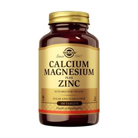 Solgar Calcium Magnesium Plus Zink