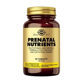 Solgar Prenatal Nutrients | Multivitamine voor Zwangeren
