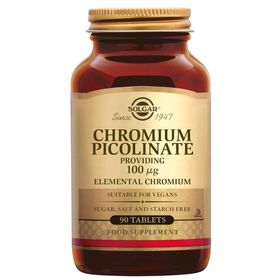 Solgar Chromium (Chroom) Picolinate 100Mcg