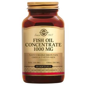 Solgar Fish Oil Concentrate Huile de poisson 1000 mg